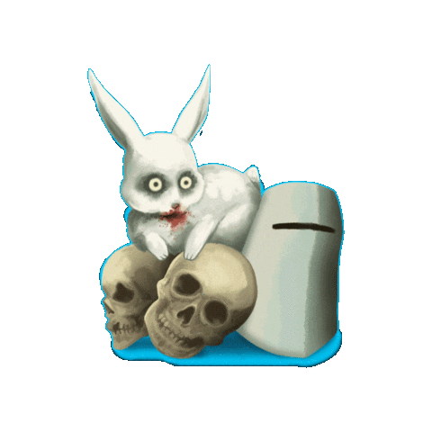 Monty Python Bunny Sticker by Monty Python's Spamalot for iOS & Android ...