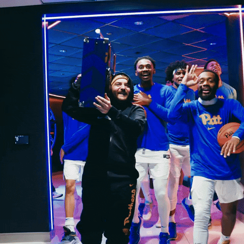 Pitt Panthers Celebration GIF by Pitt Men's Basketball
