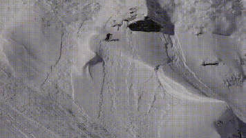 backflip avalanche GIF