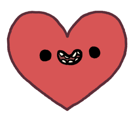 Heart Smile Sticker