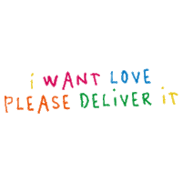 I Want Love Rainbow Sticker by SIA – Official GIPHY