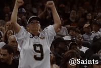 nfl saints gameday GIF by New Orleans Saints