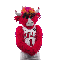 Benny The Bull No Sticker by Chicago Bulls