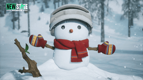 NEWSTATEMOBILE giphyupload smile winter snowman GIF