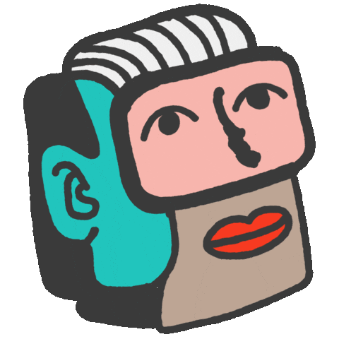 Virtual Reality Robot Sticker by SXSW