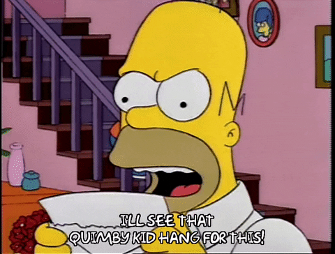 mailing homer simpson GIF