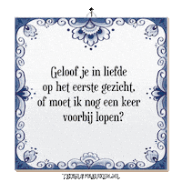 Hart Wijsheid Sticker by Tegelspreuken.nl