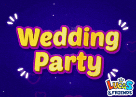 Just Married Dancing GIF by Lucas and Friends by RV AppStudios