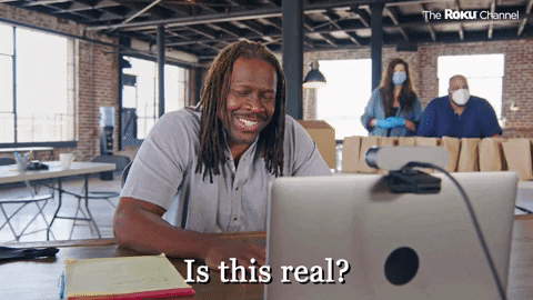 Thanks A Million GIF by The Roku Channel