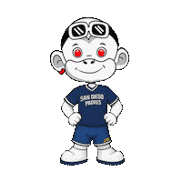 San Diego Padres Sticker by Zhot