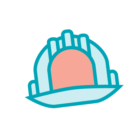 Levelcrossings giphyupload construction safety hard hat Sticker