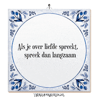 Hart Troost Sticker by Tegelspreuken.nl