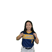 Clarke Softball Sticker by Clarke University