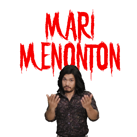 mvpIndonesia giphyupload movie sticker horror Sticker