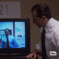 The Office Smirk GIF by TBS Network