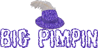 pimp STICKER