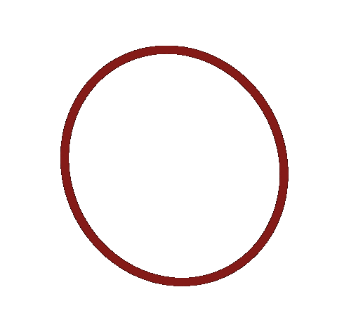 Rainbow Circle Sticker