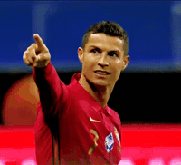 Cristiano Ronaldo Smiling GIF