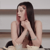 Shocked Megan GIF