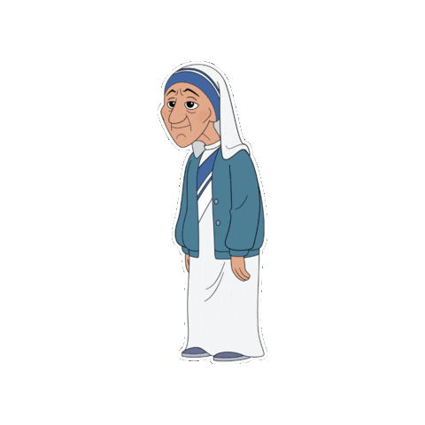 Mother Teresa Peace Sticker by Tuttle Twins TV