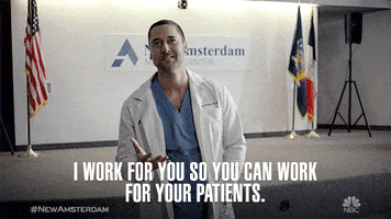 new amsterdam max goodwin GIF by NBC