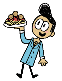 Italian Food Sticker by T. L. McBeth