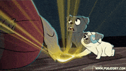 wish bone dogs GIF by Pugatory