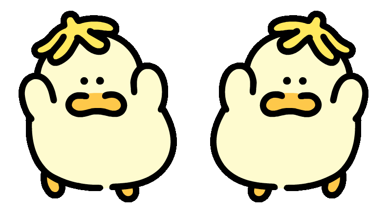 Chicken Character Sticker