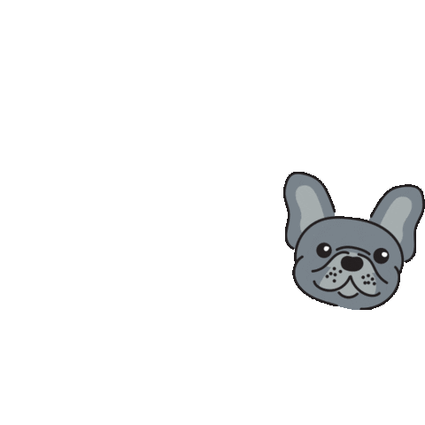French Bulldog Throwback Sticker by Morty The Pug