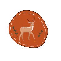 Forest Ciervo Sticker