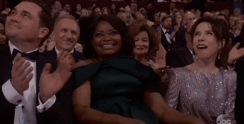 happy octavia spencer GIF by The Academy Awards