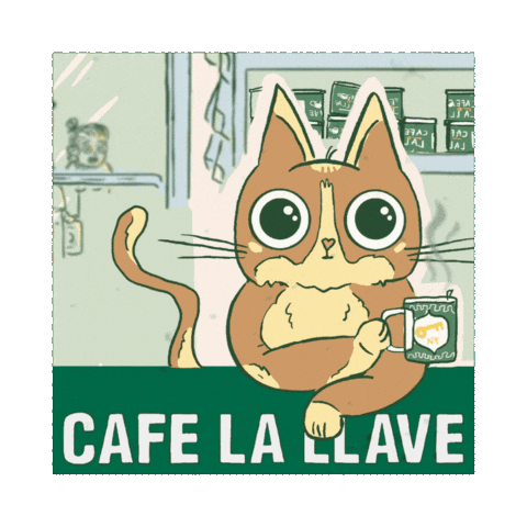 Art Coffee Sticker by Cafe La Llave