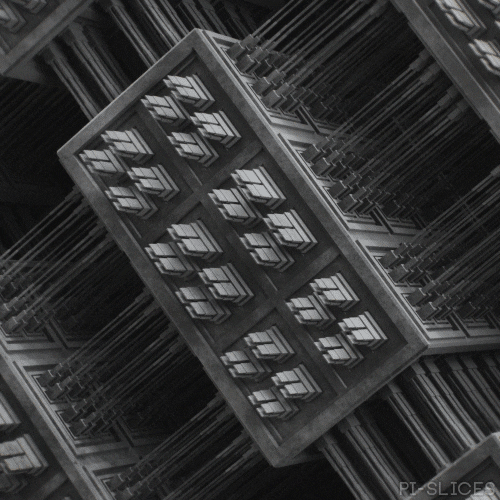 Black And White Art GIF by Pi-Slices