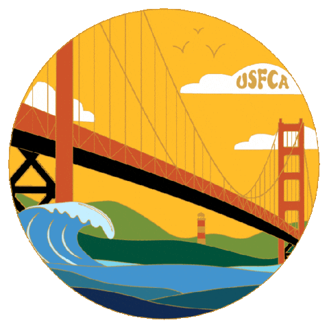 San Francisco Usf Sticker by University of San Francisco