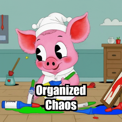 Art Organization GIF by The Pigasso