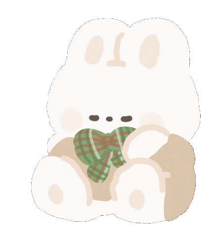 I Love You Bunny Sticker