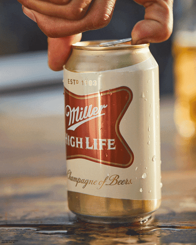 millerhighlife giphyupload beer miller high life GIF