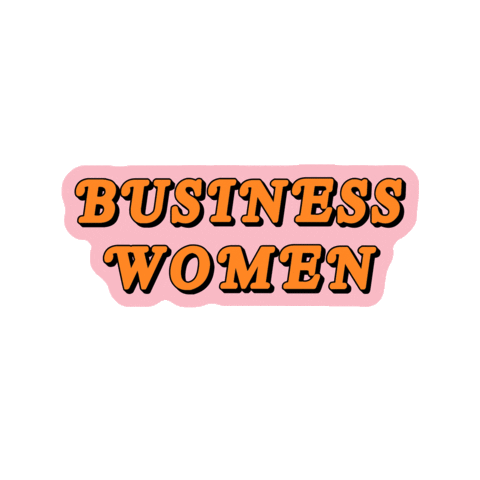 Business Women Sticker