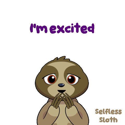 Excite So Excited Sticker by VeeFriends
