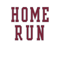 Home Run Go Broncos Sticker by Santa Clara Broncos
