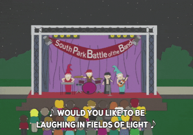 concert singing GIF by South Park 