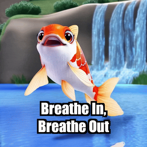Breathe Out GIF by TheConfishius