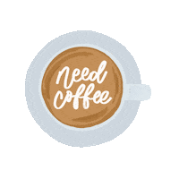 Tired But First Coffee Sticker