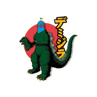 gumotv demi gumo demizilla Sticker