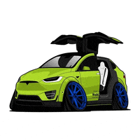 signaturecustoms paintprotectionfilm greenteam vinylwrap teslacouture GIF