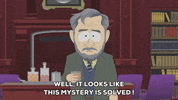 angry mystery GIF by South Park 
