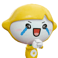 3D Thank You Sticker