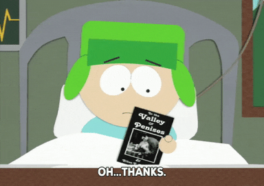 kyle broflovski thank you GIF by South Park 