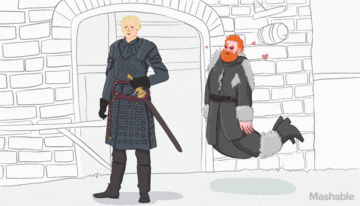 mashable giphyupload love hearts game of thrones GIF