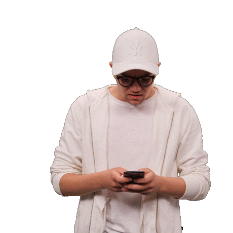 Phone Reaction Sticker by TAG24
